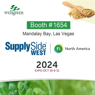 Wellgreen And SupplySide West 2024 Las Vegas Booth #1654